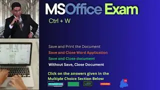 Ctrl + W || MSoffice Exam || schoolhelp.info/exam