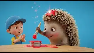he Hedgehog Who Painted His Spikes | Best Nursery Rhymes and Kids Songs Collection