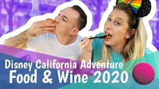 Disney California Adventure: Food and Wine Festival 2020 | Tasty Vegetarian Options We Tried