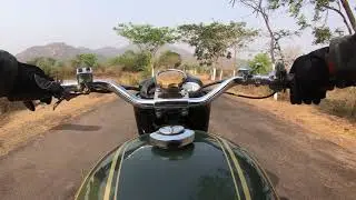 Vintage Royal Enfield B1 1975 | FPV | Real exhaust sound | Original Dug Dug #royalenfield #vintage