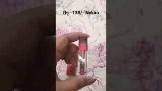 Nykaa Mini Metallic Liquid Lipstick #nykaa #nykaalipsticks #makeup #beauty #eyeshadow #best #trend