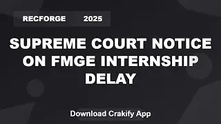 Supreme Court Responds to FMGs Internship Delay | FMGE 2025 Update