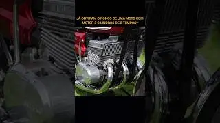 Ronco da moto 3 CILINDROS de 2 TEMPOS - F&Oacute;RMULA 1 de duas rodas