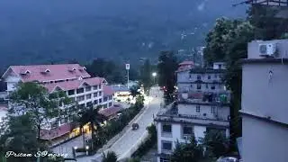Majhitar,East Sikkim (time-lapse)..