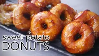 Donuts made from SWEET POTATO? This is Kuih Keria