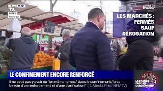 D&eacute;placements, attestation, march&eacute;s, obs&egrave;ques: le confinement renforc&eacute;