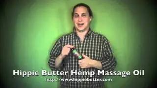 Hippie Butter Hemp Seed Massage Oil
