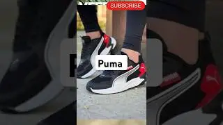 Puma  #sports shoes #leather shoes #fabric shoes # comfort #style