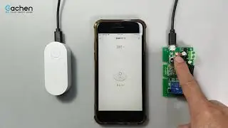 EACHEN zigbee inching 1CH relay module works with tuya gateway and ewelink and Sonoff zigbee bridge