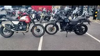 2022 Royal Enfield Himalayan Sram 411 review (The Brian Vs Scram 411)