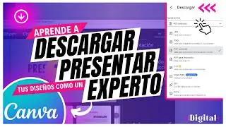 🔹 📥 Cómo DESCARGAR y PRESENTAR en CANVA como un EXPERTO 🚀 | Paso a Paso y Trucos PRO