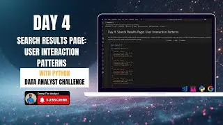 Google Search User Interaction Analysis with Python | Product Analytics Case Study (Day 4)