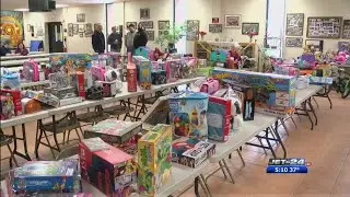 UE Local 506 members collected hundreds of toys for annual toy drive