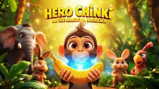 Hero Chinki and the Magical Banana | 3D Cartoon Jungle Adventure Story