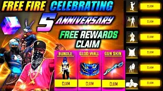 ✴️Free fire 5th anniversary confirm date | friends refferal free rewards | free fire new event tamil
