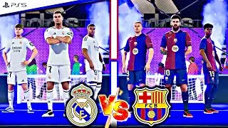 FC 25 VOLTA - RONALDO , MESSI , YAMAL , HAALAND, MBAPPE, GARNACHO | REAL MADRID VS BARCELONA