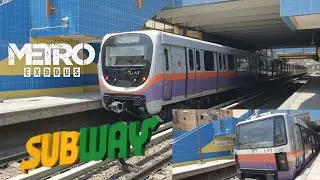 محطه مترو فيصل | Faysal | الخط الثاني | اتجاه المنيب شبرا الخيمة | مترو القاهرة | Metro Cairo