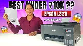 Epson L3211 Printer Review 2025 🖨️ Best Ink Tank Printer Under ₹10,000?