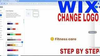 ✅  How To Change Logo Color On Wix 🔴