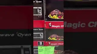 Magic Chef Microwave at 50% off here at #landers #ytshorts