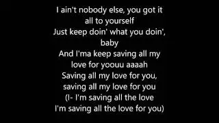 Sevyn Streeter - My Love For You ( Lyrics )