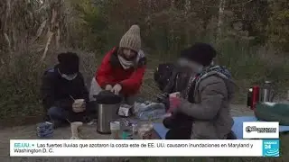 El drama de los migrantes atrapados en la frontera entre Belarús y Polonia