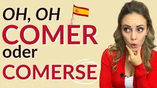 Der Unterschied auf Spanisch: Comer oder comerse? Volver oder volverse? Voy oder me voy?