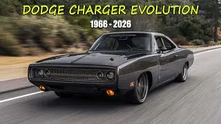 DODGE CHARGER (1966-2025) EVOLUTION in Just 1 Minute 