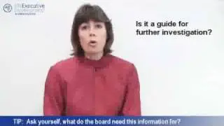 How to Create Reports for Board Directors part 1