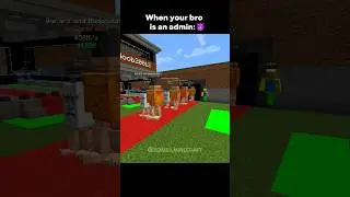 Мой БРО получил АДМИН в MINECRAFT, УКРАСЬ МОЗГОВОЙ ГНИЛЬ 💀#шорты