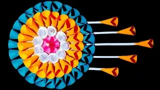 Amazing 3D Paper Craft Wall Hanging /Easy Handmade Wall Decor /Budget Friendly Room Decorations Idea
