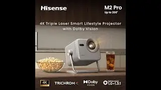 Hisense M2 Pro Review (2025) &ndash; 4K Triple Laser Portable Projector with Dolby Vision & Optical Zoom