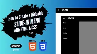How to Create a Sidebar Navigation Menu With Animated Bar Using HTML & CSS