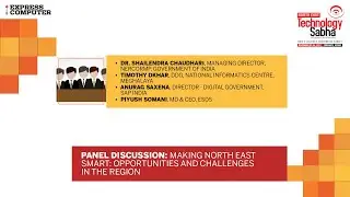 TechSabha | Day 2 Full Session : PD on Making NE Smart: Opportunities and Challenges in the Region