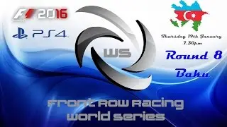 Front Row Racing World Series Baku round 8 F1 2016