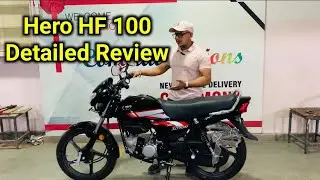 All New Hero HF 100 Detailed Review #herohf100 #bikereview #heromotocorp #autoreview #automobile