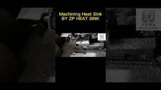 How is heat sink processed by CNC Machining#heatsink