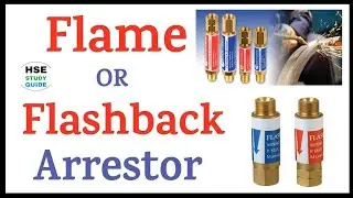 flashback arrestor or flame arrestor || flame arrestor || flashback arrestor || HSE STUDY GUIDE 💕