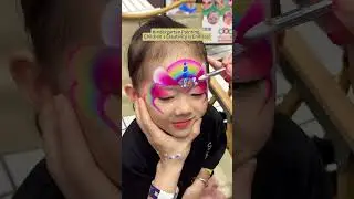 Kindergarten painting,children&rsquo;s creativity is endless! #cutebaby #paint #cute #children #facepaint