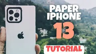 Как сделать IPHONE 13 из бумаги!!! [УРООК] Оригами БЕЗ КЛЕЯ!
