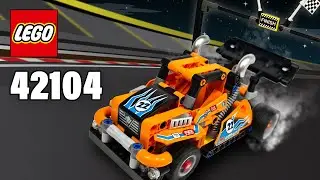 Race Truck [42104] LEGO&reg; Technic&trade; (227 Pieces) Pull-Back Building Instructions | Rainbow LEGO Build