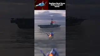 Modern Warships Gameplay: CH-T1 Kamikaze Naval Drone Strike On Aircraft Carrier #modernwarships