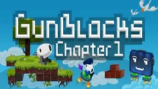 Gunblocks Chapter 1 | Gameplay 2 | I LOST! | 2D Puzzle Platformer Block Adventure