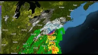 Winter Storm Stella 1:30 AM Radar Update