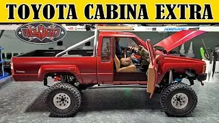 RC4WD 1987 TOYOTA CABINA EXTRA. Quedó finalizada la MAMALONA..!
