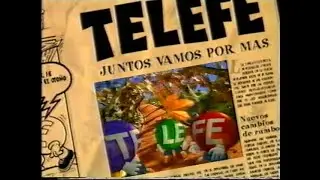 Tanda Publicitaria Canal Telefe del Dia 15 de Junio de 1998