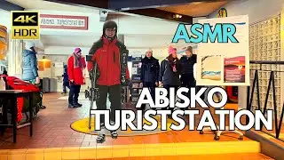 STF Abisko Turiststation Walkthrough. Sweden. ASMR Walk Tour