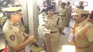 Watch: AP DGP Gautam Sawang Praises Father-Daughter Police Duo - Sakshi Post