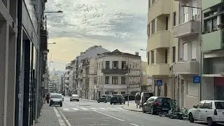 Portugal 44 Porto - Walking｜R. de Santa Catarina｜still going uphill｜old house｜24 hr self help food…