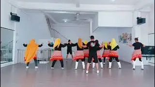 Teluk Bayur - Line Dance / Choreo by Andrico Yusran (INA) / Demo by 7 Gym & Studio Palembang